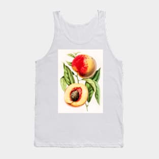 Hand drawn apricot peach Tank Top